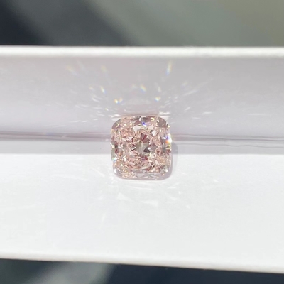 쿠션 브릴리언트형이 2.0ct-2.5ct CVD 실험실을 줄이 라고 성장한 핑크 다이아몬드 IGI가 증명했습니다