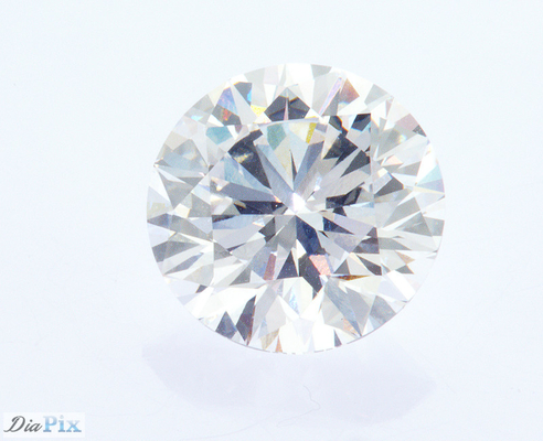 고정도 둥근 모양 CVD 실험실에서 자란 다이아몬드 IGI 인증 느슨 돌 3.5-4CT