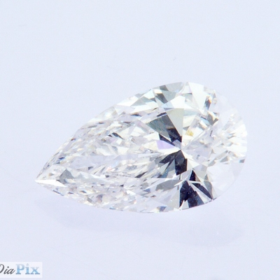 1.1ct Pear Shape IGI 인증된 실험실에서 자라는 CVD 치료되지 않은 흰 다이아몬드 D VS1