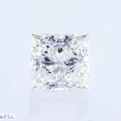 3.3ct 프린세스 컷 랩 제작 백색 다이아몬드