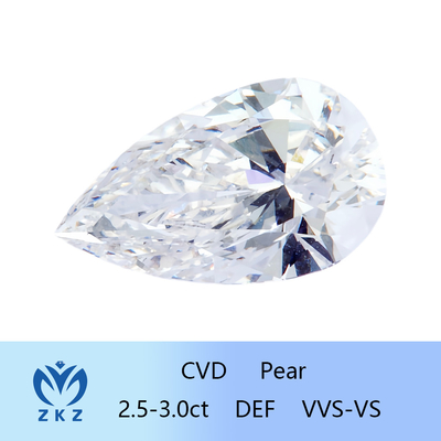 2.5ct-3ct 합성성 CVD 연구소에서 자란 다이아몬드