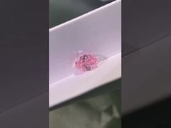 100% 탄소 실험실 성장한 핑크 다이아몬드 인공적이 인조 다이아몬드